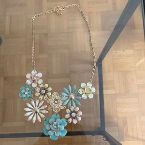 Flower Statement Necklace